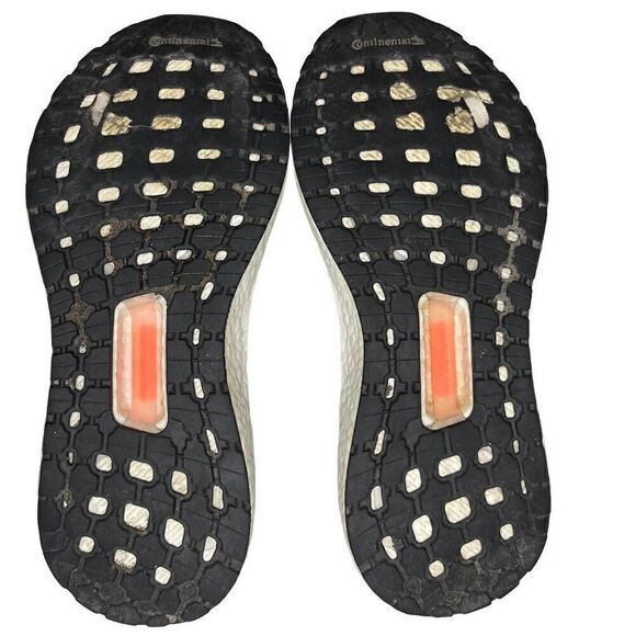 Adidas UltraBoost 19 "Black Multi" Core Black/Glow Blue/Hi-Res Coral Womens Size - Picture 3 of 9